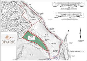 PA-8 Plat:  Zoned Mixed Use, commercial / high density residential