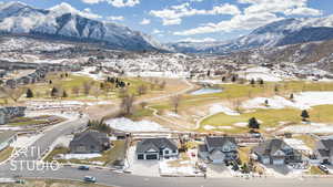 Exterior space featuring a mountain view and a residential view