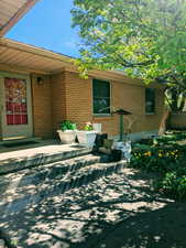 View of patio