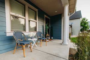 Covered porch