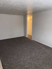 Carpeted empty room