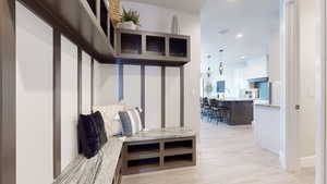 Mudroom with sink