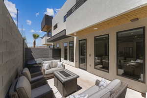 View of patio / terrace featuring outdoor lounge area