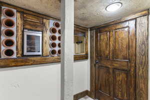 wine cellar area located in the basement