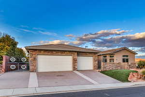 Large Driveway with Additional Parking