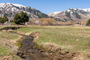 View of mountain feature featuring a rural view