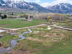 Property view of mountains featuring a rural view