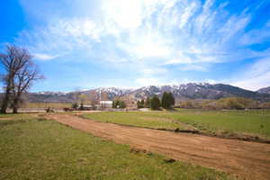 View of mountain feature featuring a rural view