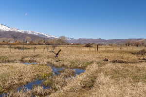 View of mountain feature featuring a rural view