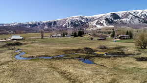 Property view of mountains featuring a rural view