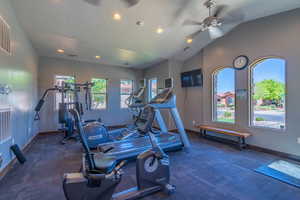 Clubhouse Fitness Room