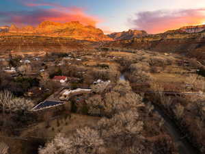 View of mountain backdrop