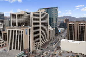 View of city featuring a mountain view