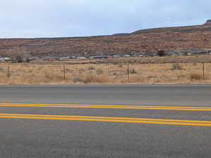 View of street featuring a mountain view