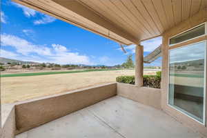 View of patio