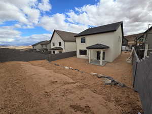 Back of house featuring a patio