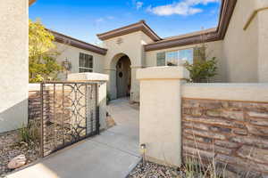 View of entrance to property