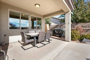 View of patio / terrace featuring grilling area