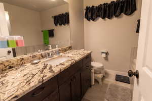 Master bathroom