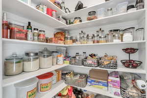 View of pantry