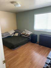 Bedroom featuring light hardwood / wood-style flooring