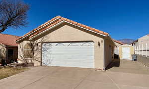 RV parking and storage shed