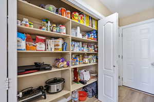 View of pantry