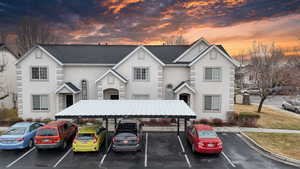 Front of property with a carport