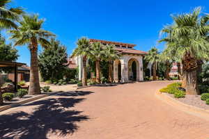 View of mediterranean / spanish-style home