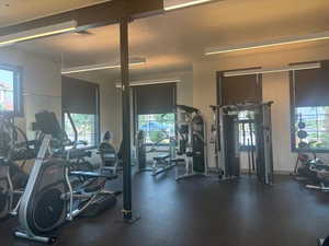 View of exercise room