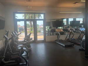 View of gym