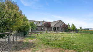 View of front of home with a view of rural / pastoral area