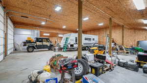 Interior of insulated shop