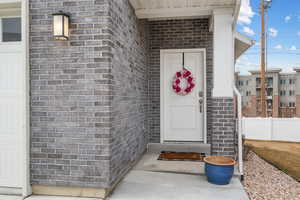 View of property entrance