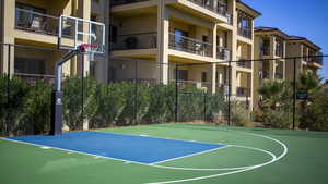 View of sport court