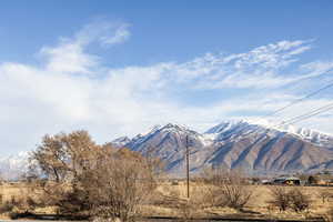 Mountain view with a rural view