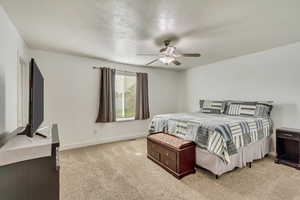 Main Bedroom with walk-in closet and en suite bathroom.