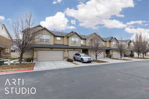 Multi unit property with a garage