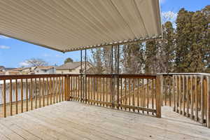 Back Covered Deck