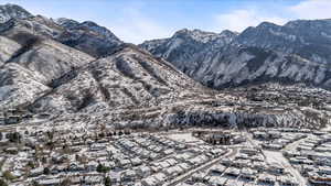 Arial view of community & walking paths