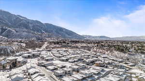 Arial view of community & walking paths