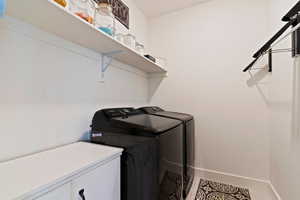 Laundry Room.