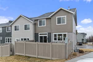 View of rear view of house