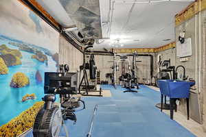 View of workout room