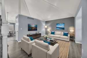 Front Room virtually staged.