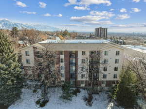 View of property featuring a mountain view