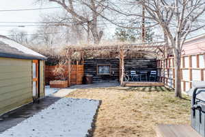 View of yard featuring a patio area