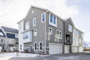 View of snow covered exterior