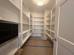 View of storage area