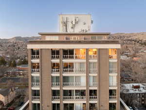 View of property featuring a mountain view